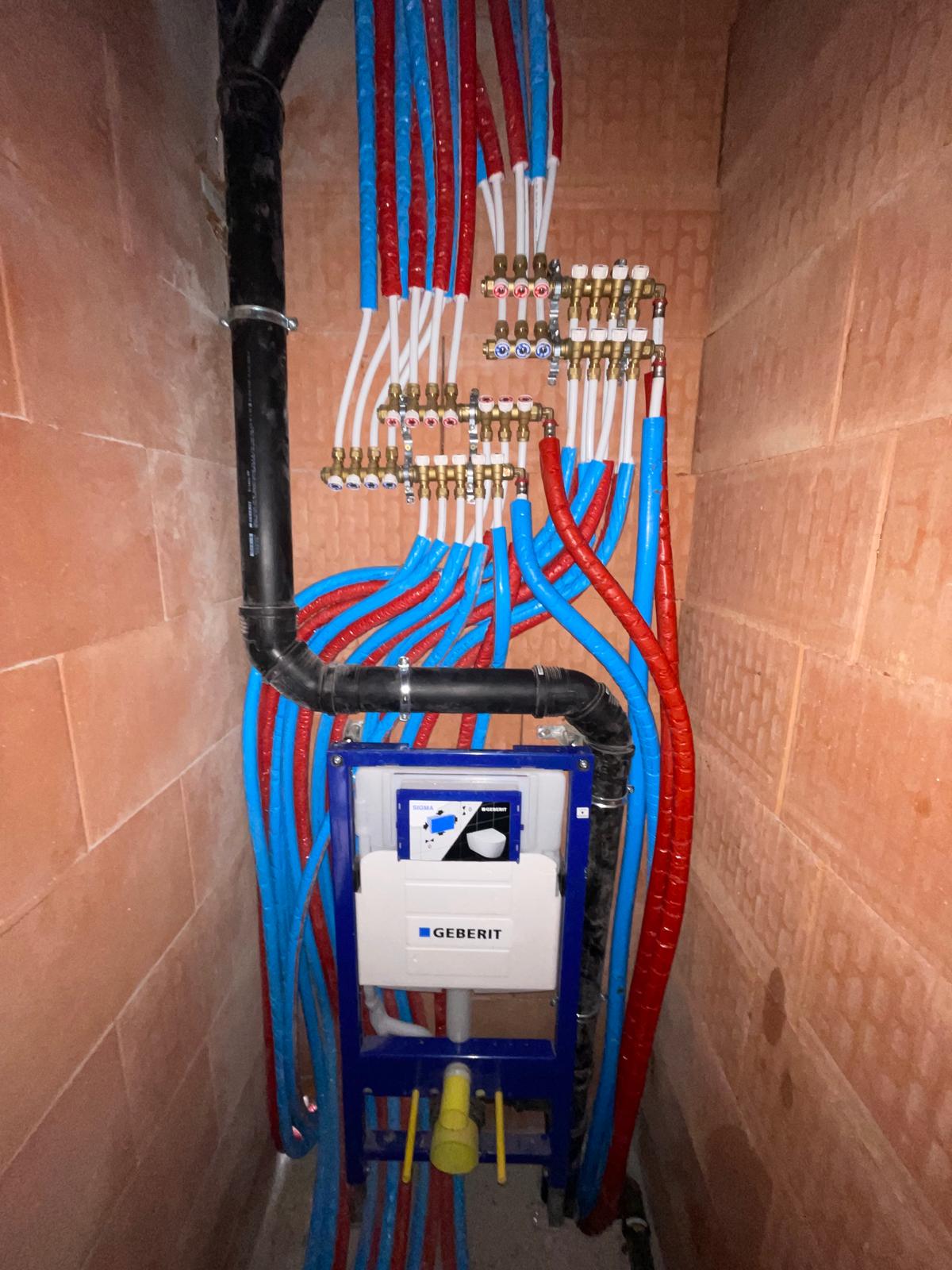 installation wc geberit installation plomberie placement de tuyaux